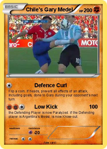 Pokemon Chile's Gary Medel