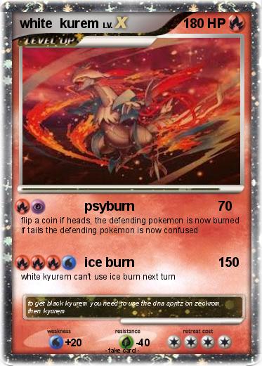 Pokemon white  kurem