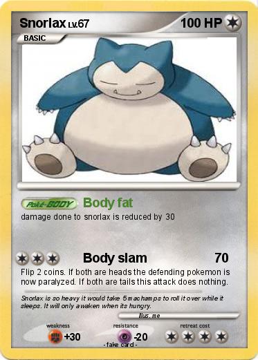 Pokemon Snorlax