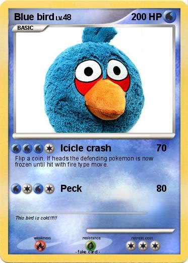 Pokemon Blue bird