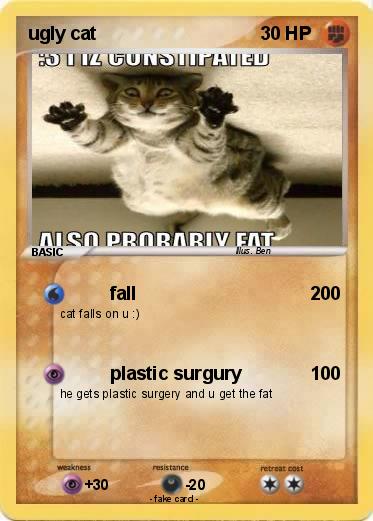 Pokemon ugly cat