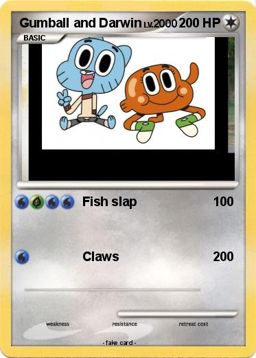 Pokemon Gumball and Darwin