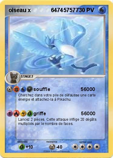 Pokemon oiseau x             647457577