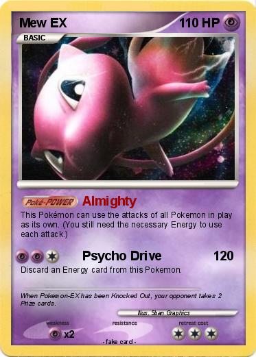 Pokemon Mew EX