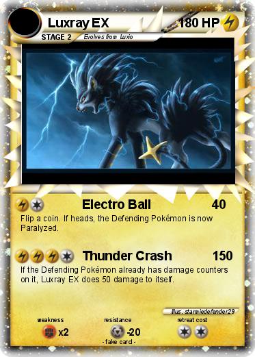 Pokemon Luxray EX