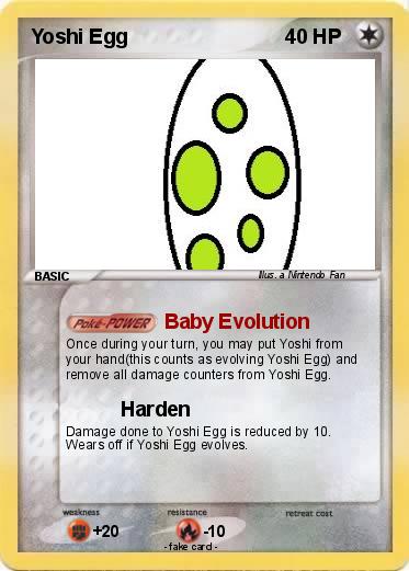 Pokemon Yoshi Egg
