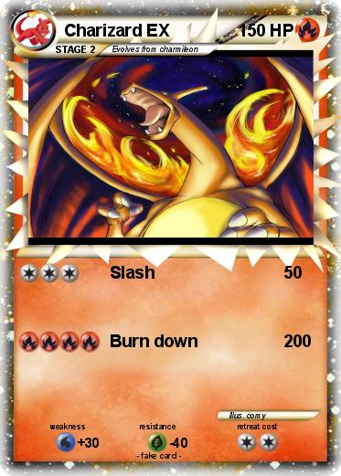Pokemon Charizard EX
