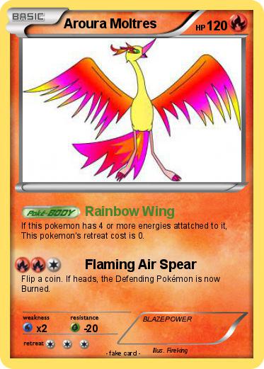 Pokemon Aroura Moltres