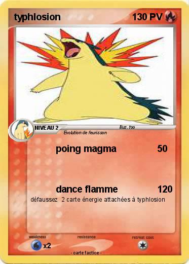 Pokemon typhlosion