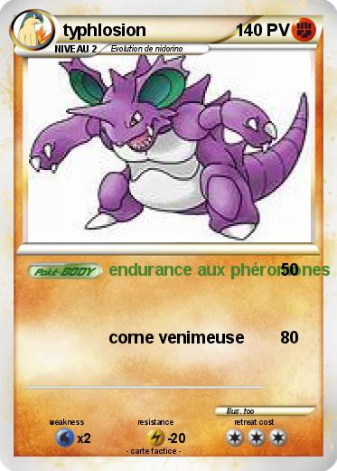Pokemon typhlosion