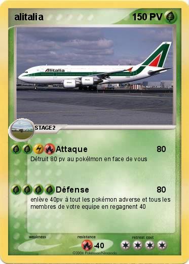 Pokemon alitalia
