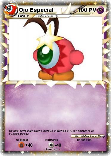 Pokemon Ojo Especial
