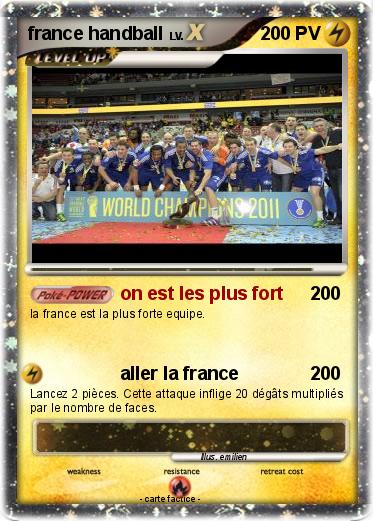 Pokemon france handball