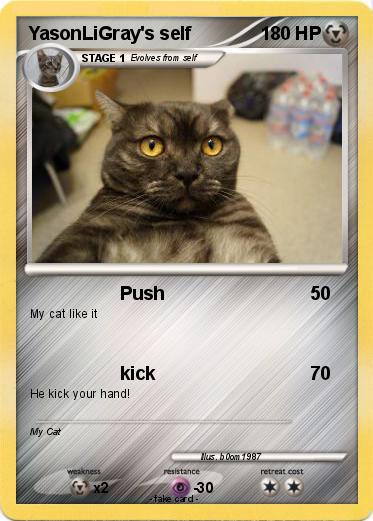 Pokemon YasonLiGray's self