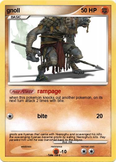 Pokemon gnoll