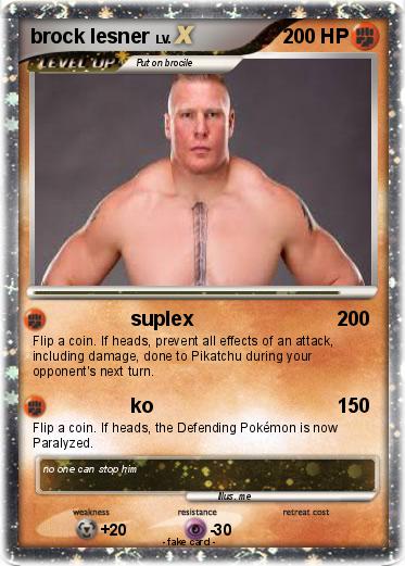 Pokemon brock lesner
