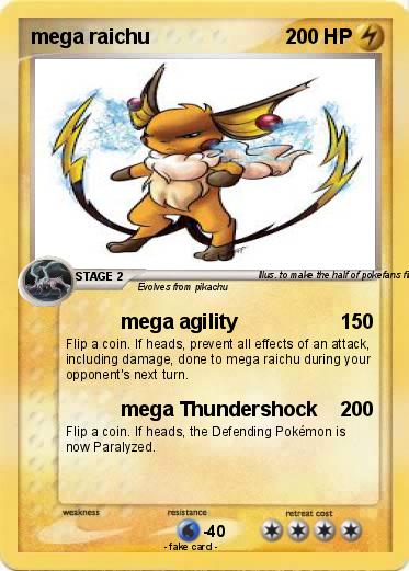 Pokemon mega raichu