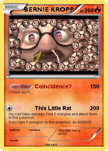Pokemon BERNIE KROPP