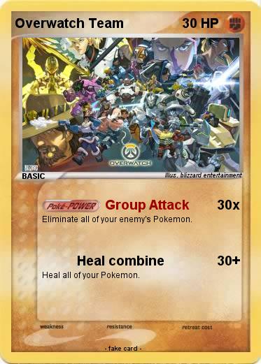 Pokemon Overwatch Team