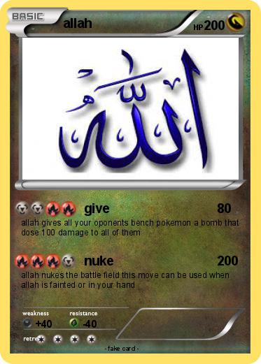 Pokemon allah