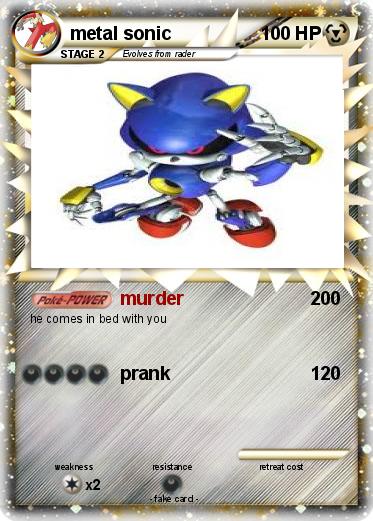 Pokemon metal sonic