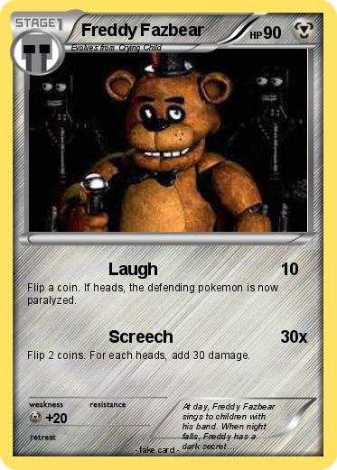Pokemon Freddy Fazbear