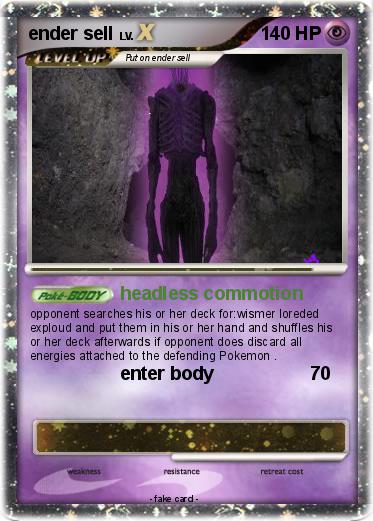 Pokemon ender sell