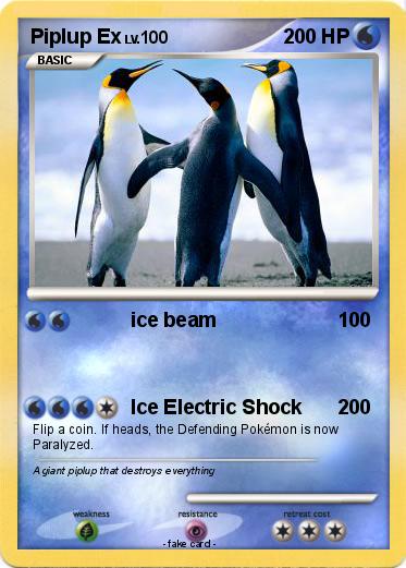 Pokemon Piplup Ex