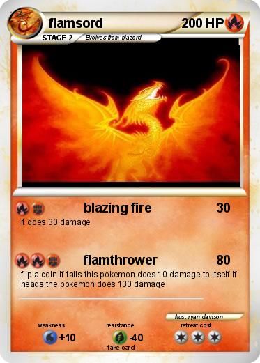 Pokemon flamsord