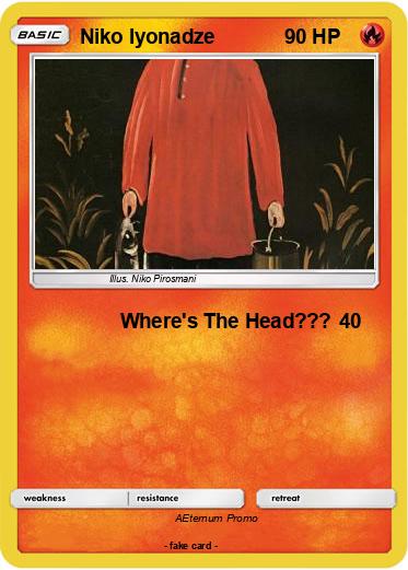 Pokemon Niko Iyonadze