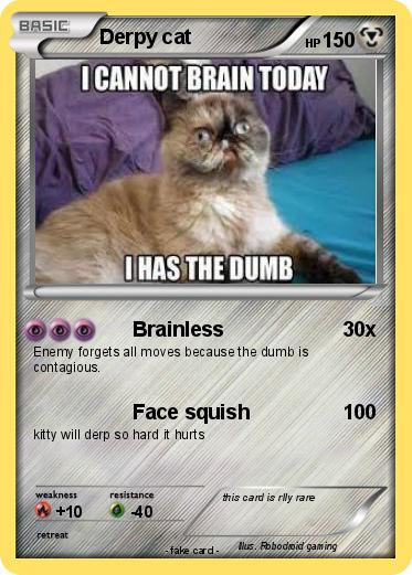 Pokemon Derpy cat