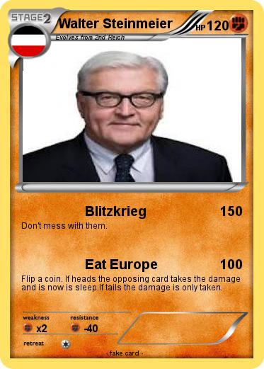 Pokemon Walter Steinmeier