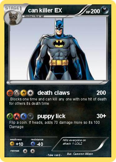 Pokemon can killer EX
