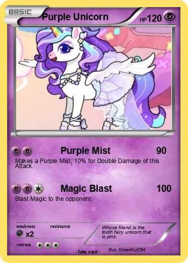 Pokemon Purple Unicorn