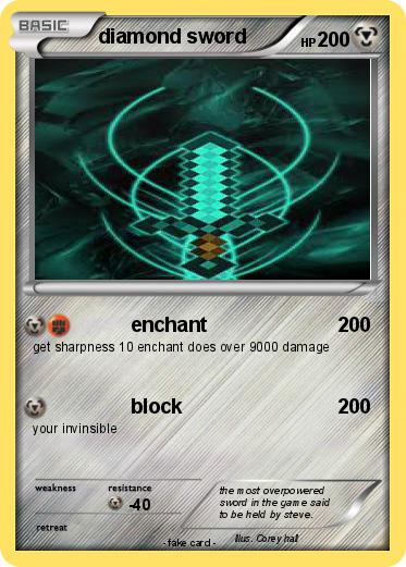 Pokemon diamond sword