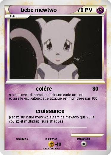 Pokemon bebe mewtwo