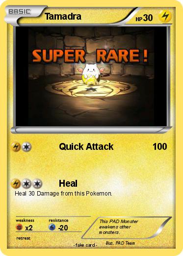 Pokemon Tamadra