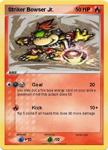 Pokemon Striker Bowser Jr.