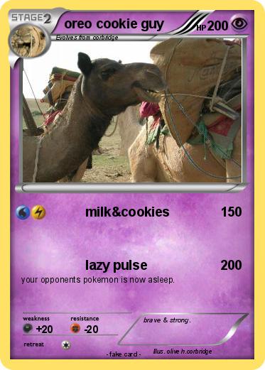 Pokemon oreo cookie guy