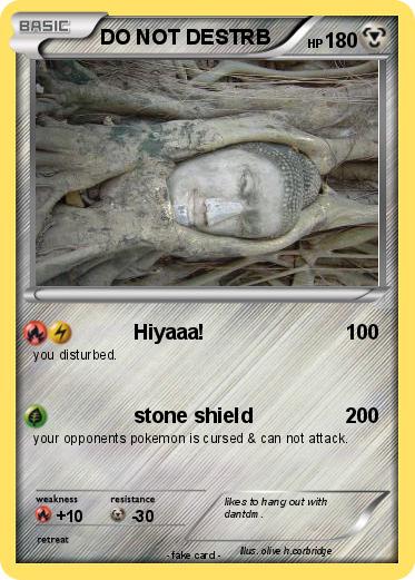 Pokemon DO NOT DESTRB