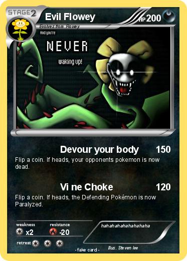 Pokemon Evil Flowey