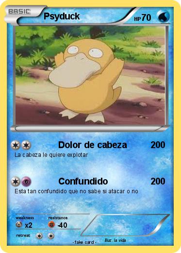 Pokemon Psyduck