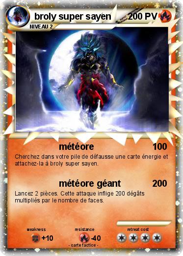 Pokemon broly super sayen