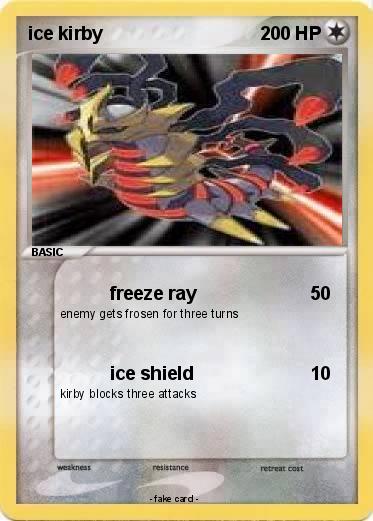 Pokemon ice kirby