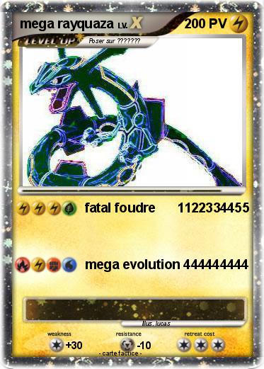 Pokemon mega rayquaza