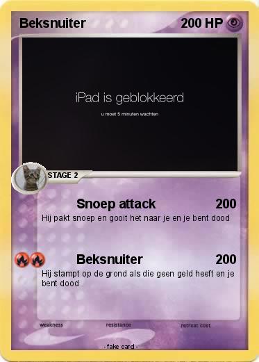 Pokemon Beksnuiter