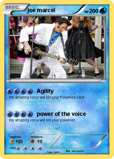 Pokemon joe marcel