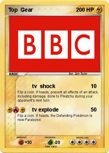 Pokemon Top  Gear