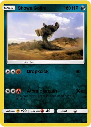 Pokemon Showa Gojira