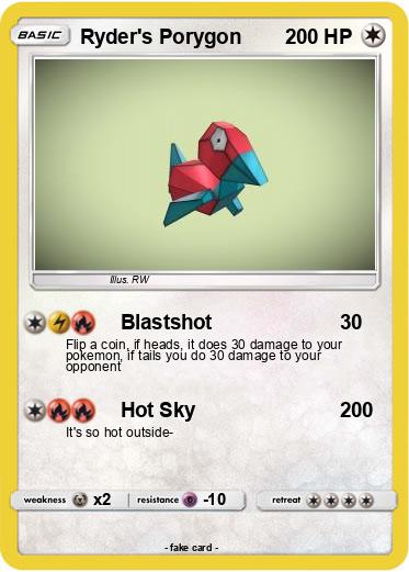 Pokemon Ryder's Porygon